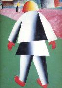 Kazimir Malevich Boy painting